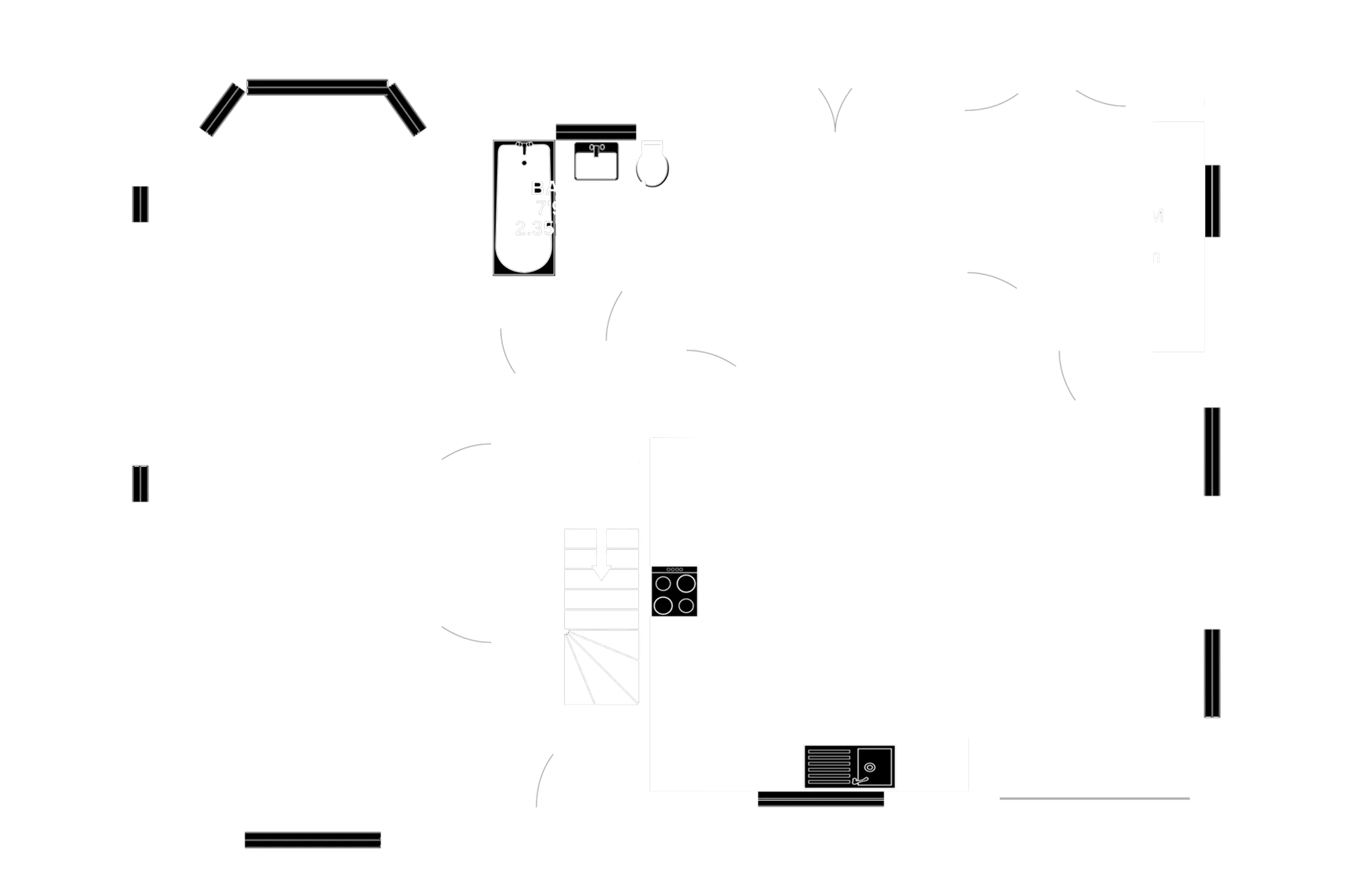 Floorplan - 10 Groudle Road, Onchan. - Plan 1 of 2