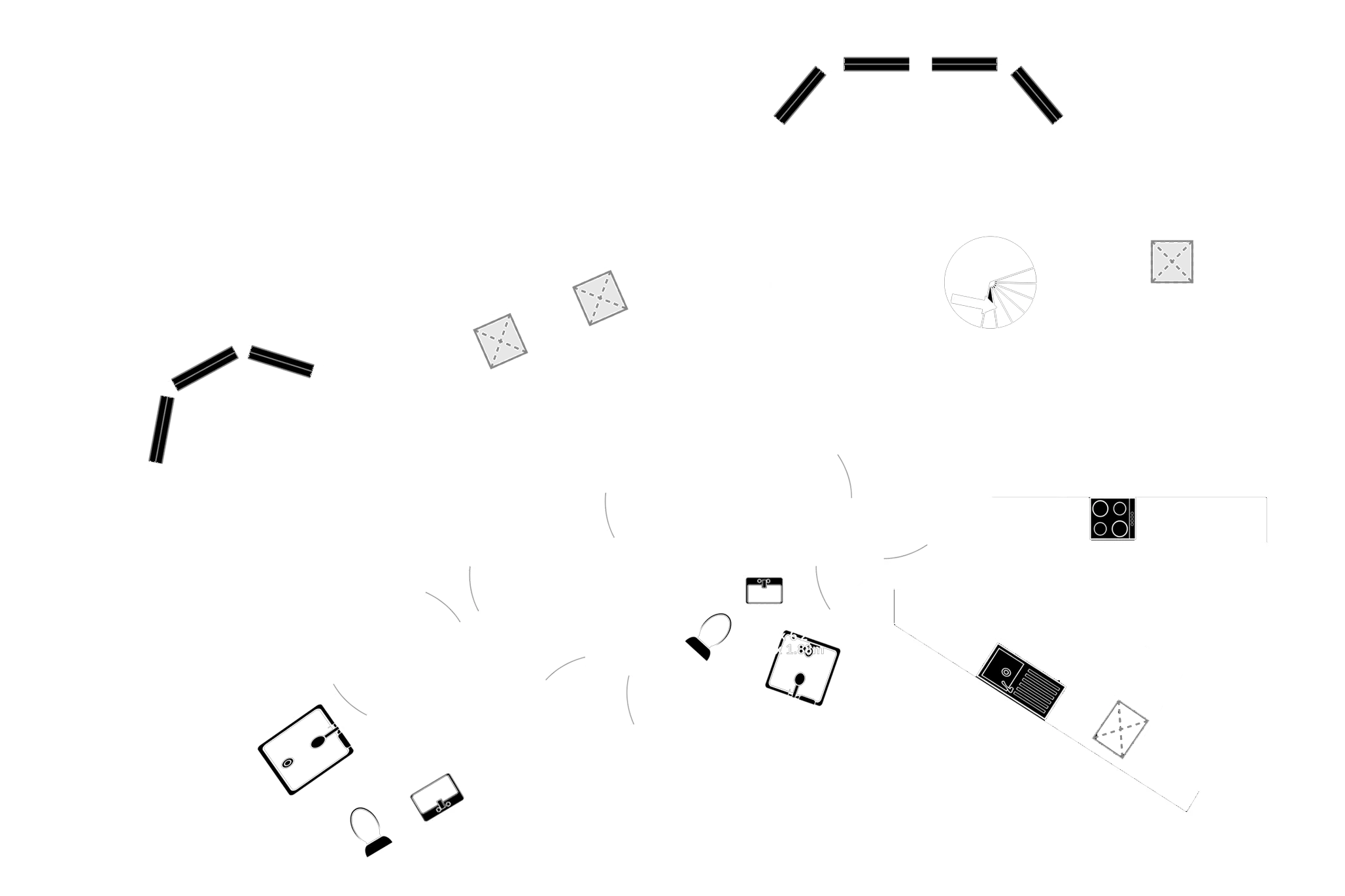 Floorplan - Apartment 32, Central Apartments, Central Promenade, Douglas. - Plan 1 of 2