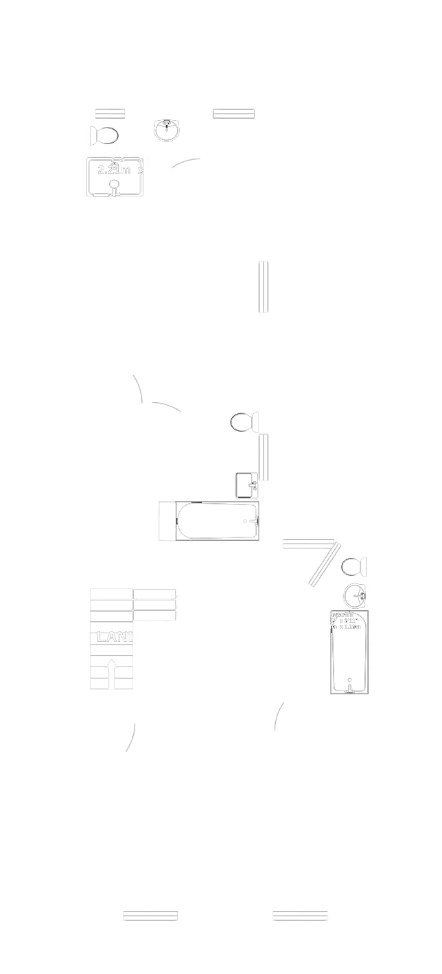 Floorplan - 5 Harris Terrace, Douglas. - Plan 2 of 5