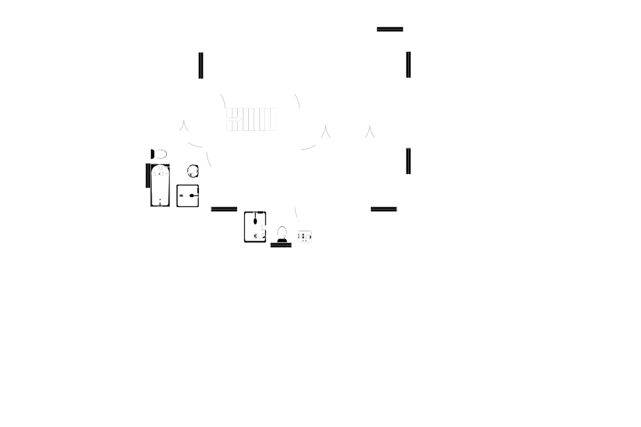 Floorplan - Glen Bower, Little Mill Road, Onchan. - Plan 2 of 3
