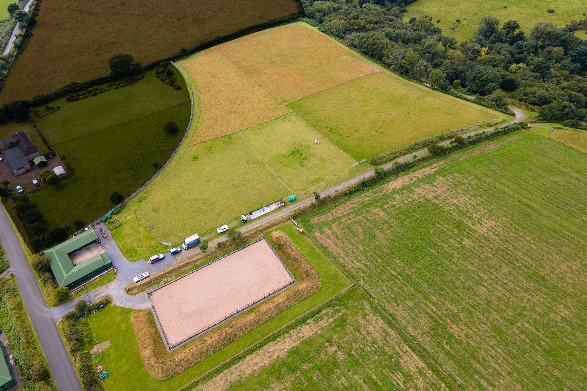 Land, Stables & Arena, Abbeylands Estate, Abbeylands, Douglas. - Photo 2 of 24