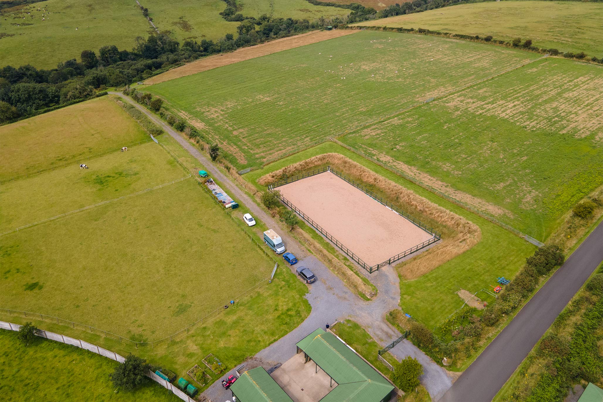 Land, Stables & Arena, Abbeylands Estate, Abbeylands, Douglas. - Photo 3 of 24