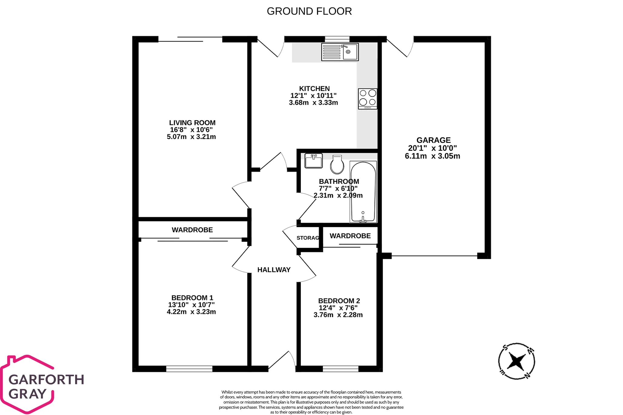 Floorplan - Home 5, Ballagarraghyn, Jurby. - Plan 1 of 1