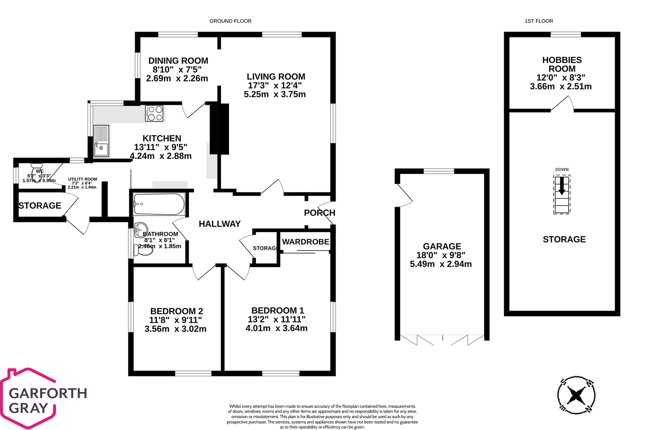 Floorplan - Dreem Aalin, Church Road, Port E Vullen, Maughold, Ramsey. - Plan 1 of 1