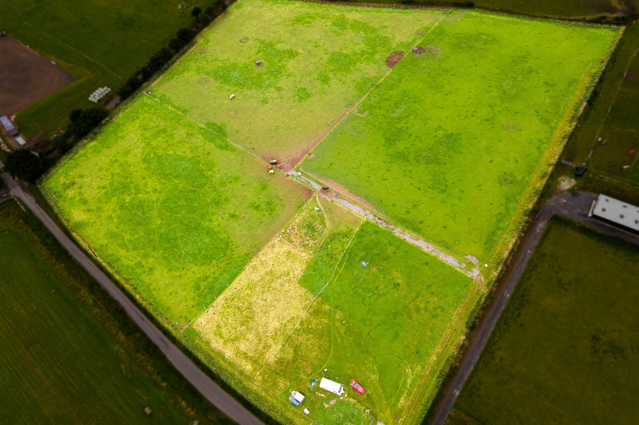 Land at the Garth, Field number 324067, Crosby. - Photo 1 of 5