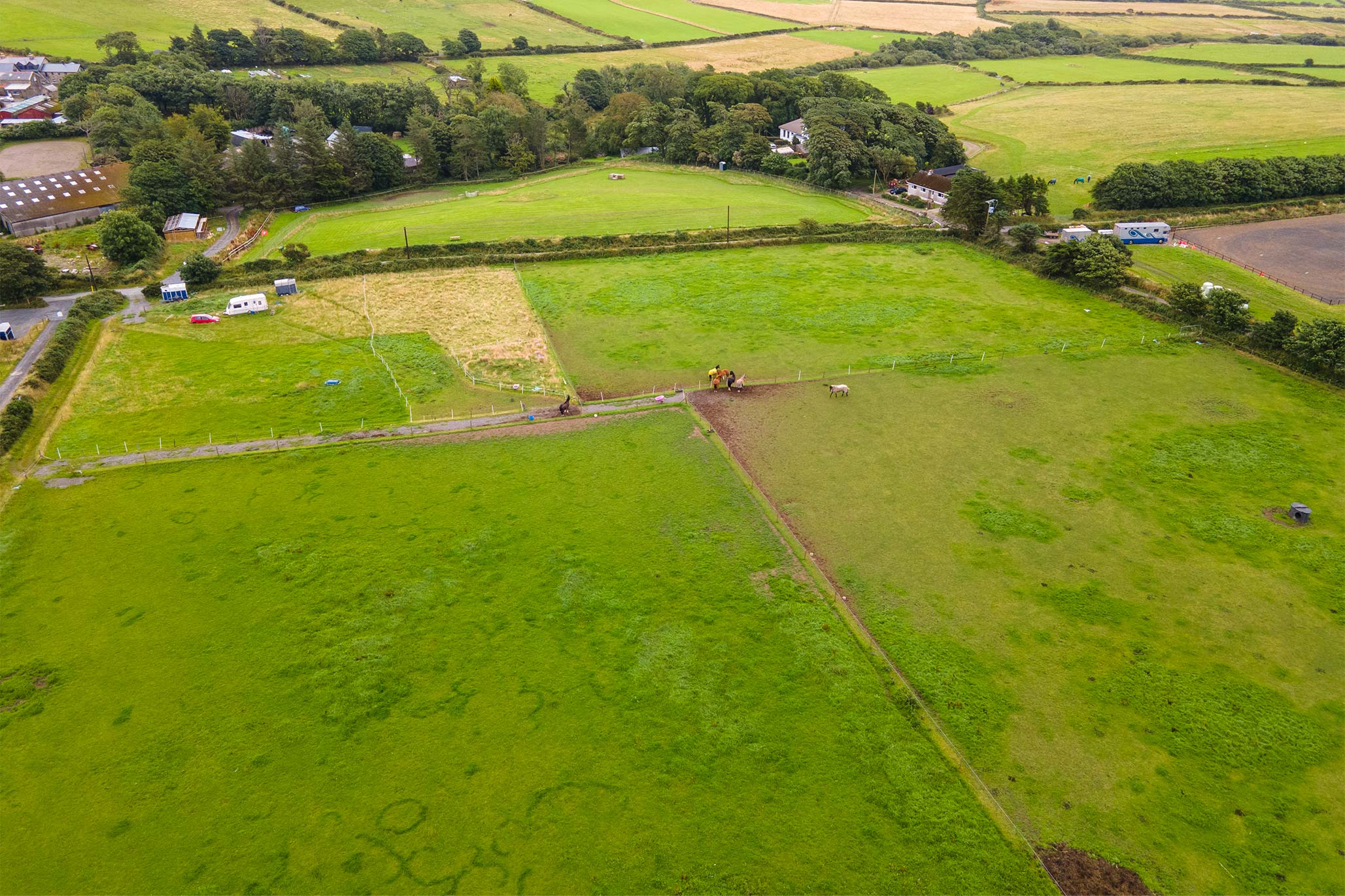 Land at the Garth, Field number 324067, Crosby. - Photo 2 of 5