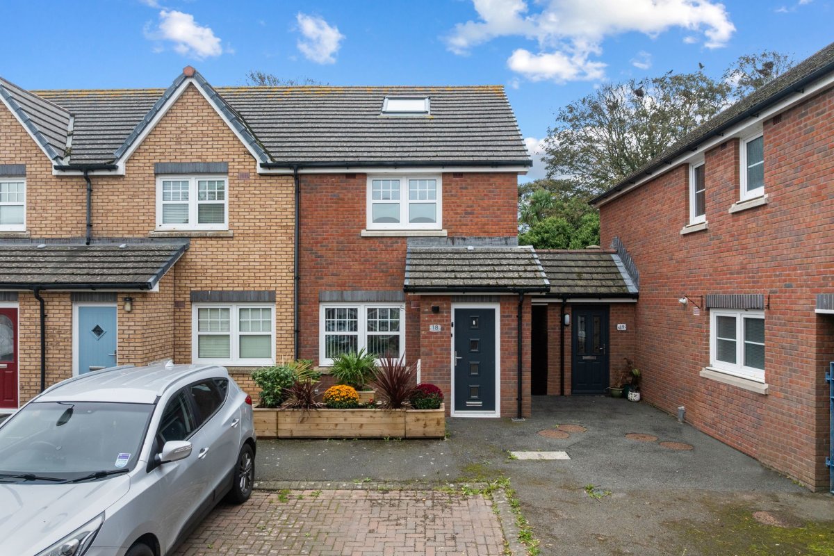 3 bed end of terrace house for sale in 18 Y Vaarney Yiarg Castletown IM9 1HZ, Castletown.