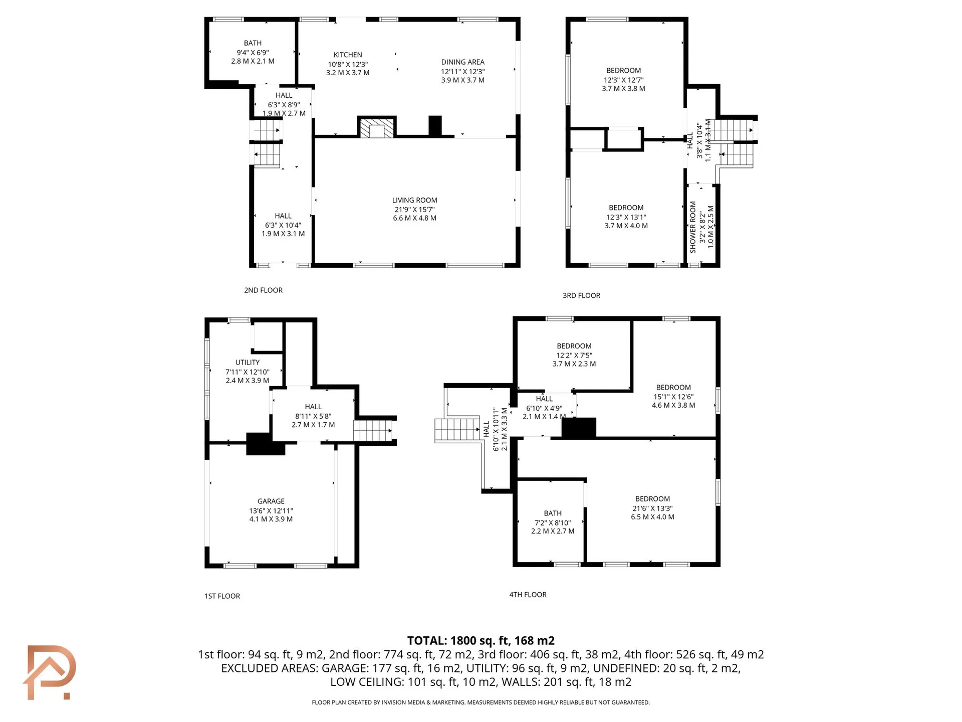 Floorplan - 5 bed detached house for sale in Brookfield Crescent, Ramsey, IM8. - Plan 1 of 1