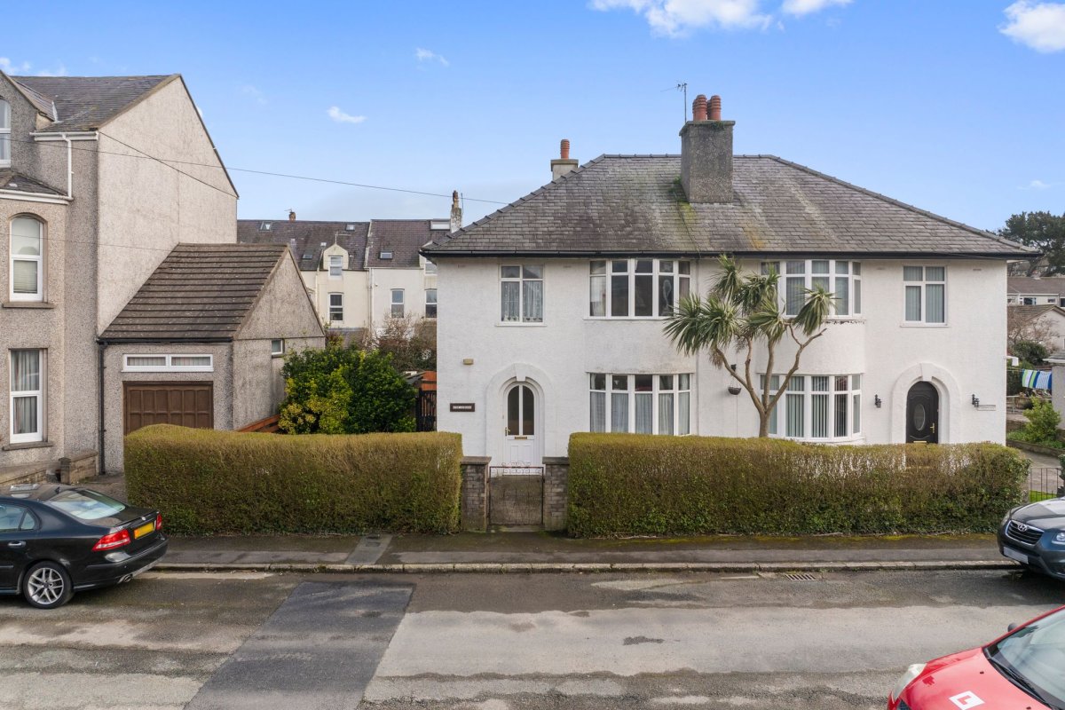 3 bed semi-detached house for sale in The Gables Brookfield Crescent Ramsey IM8 2AG, Ramsey.