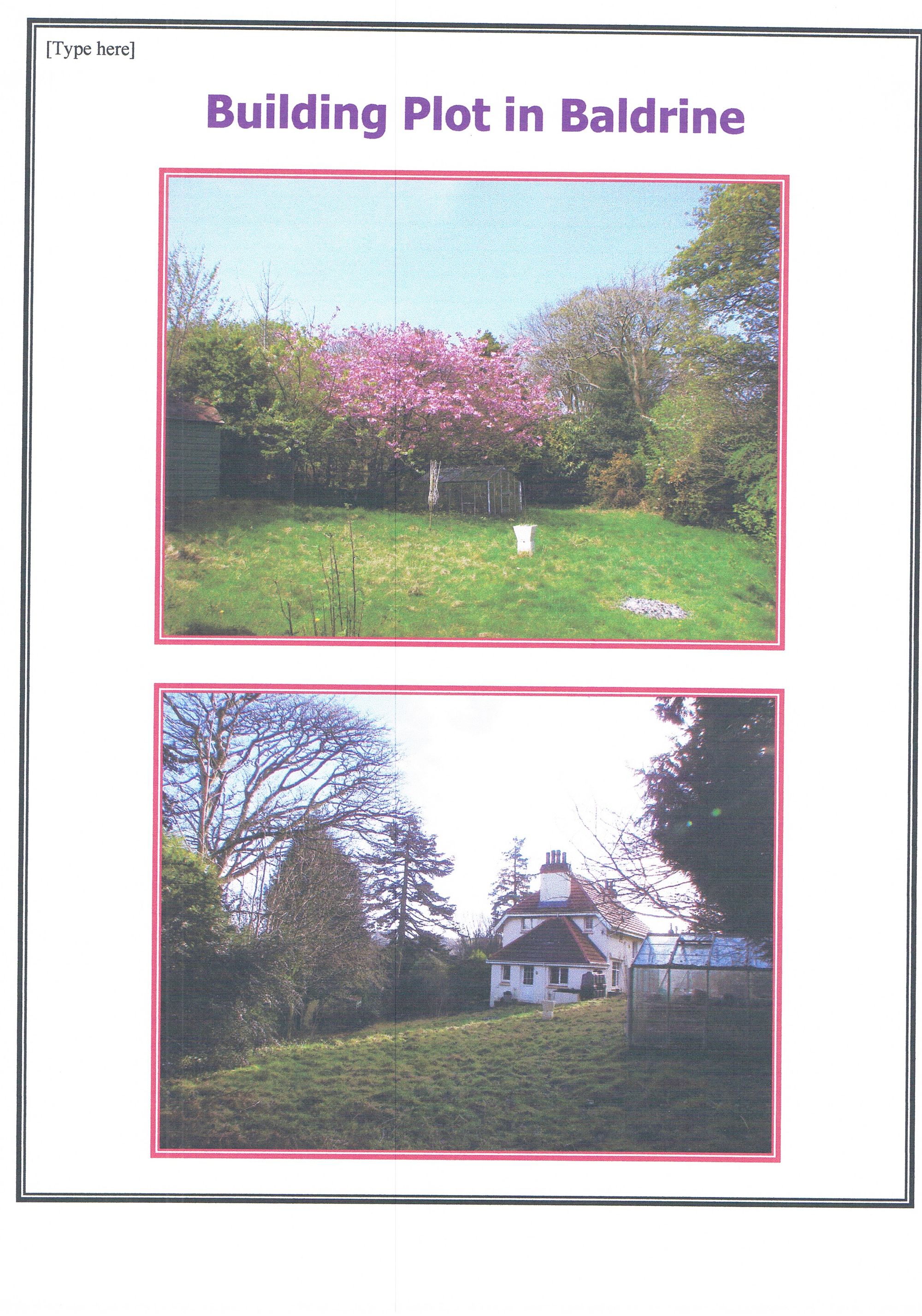 4 bed land for sale in The Crescent, Baldrine, IM4. - Photo 2 of 2