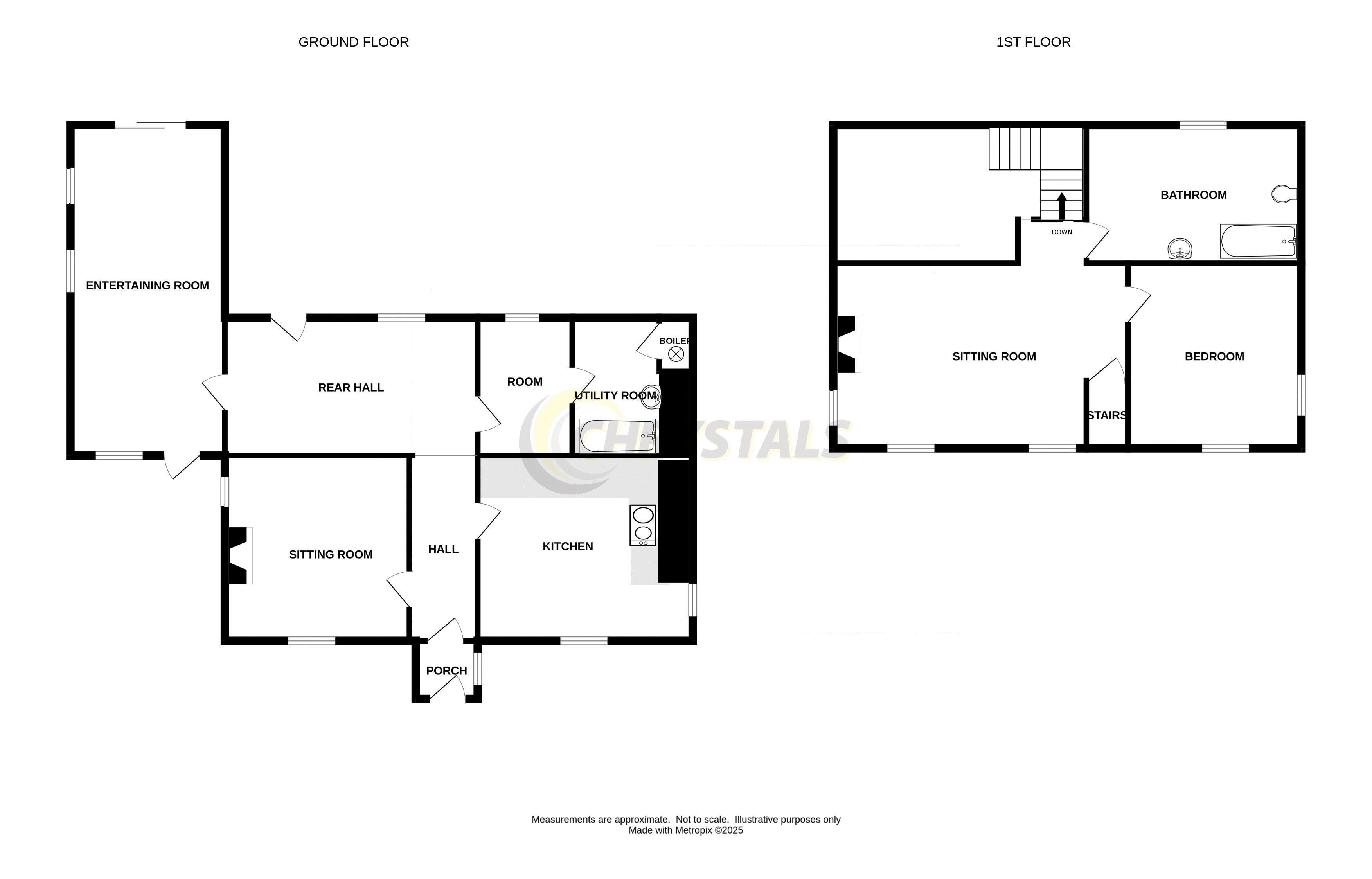 Floorplan - Ballacallow, Cranstal, Bride IM7 4BR. - Plan 1 of 1