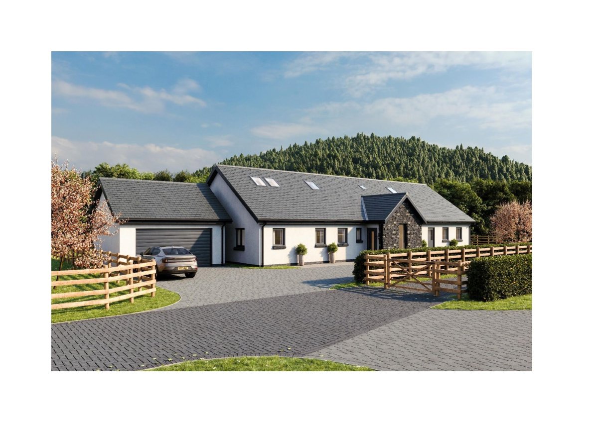 4 bed detached bungalow for sale in Plot 2, Shimmin Way, End of Balladoyne, St. John's, IM4 3LX, St Johns.