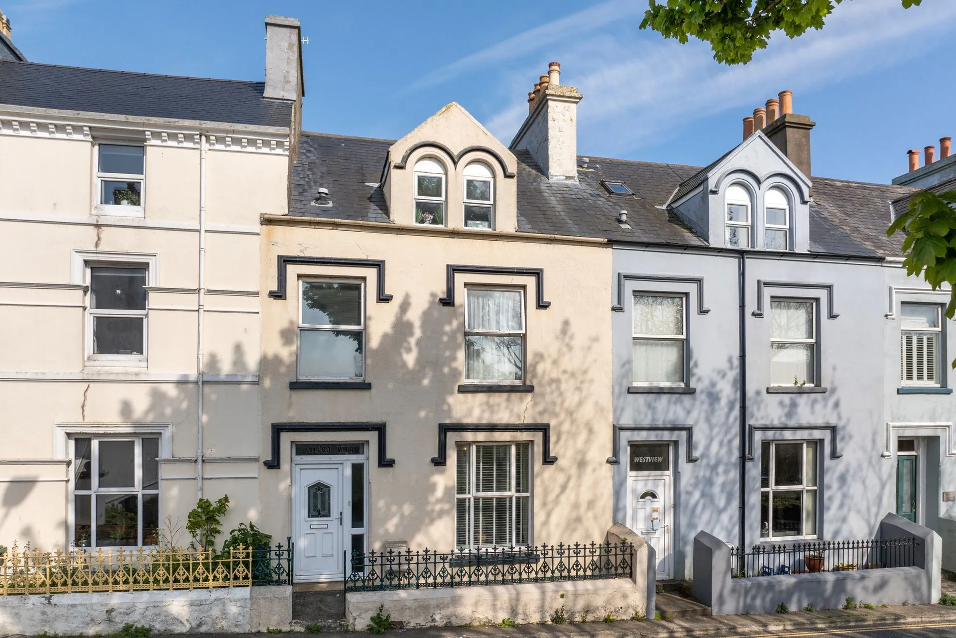 4 bed mid-terraced house for sale in Four Roads, Port St. Mary, IM9, Port Erin.
